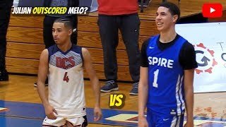 Julian Newman Vs Lamelo Ball The First Time They Matched Up