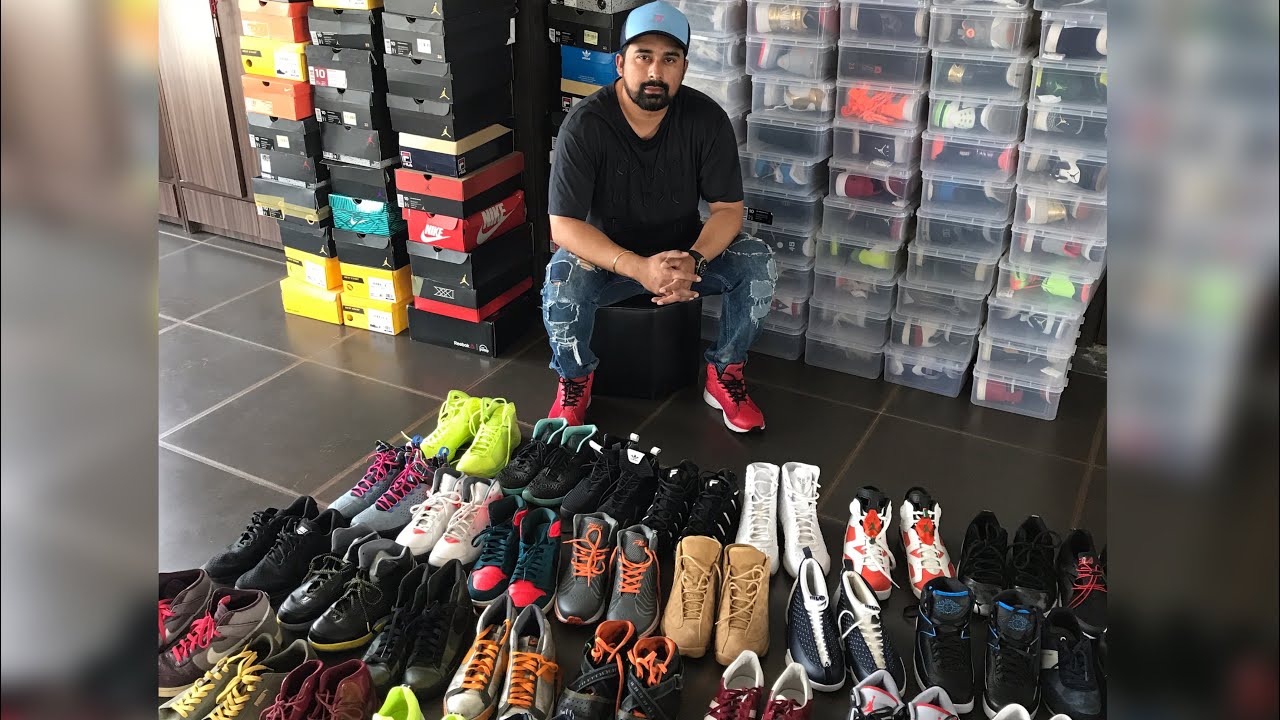 collection de sneakers