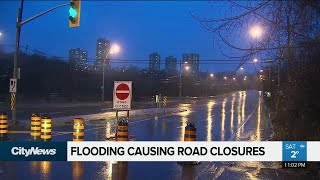 Excessive rainfall causing issues throughout GTA