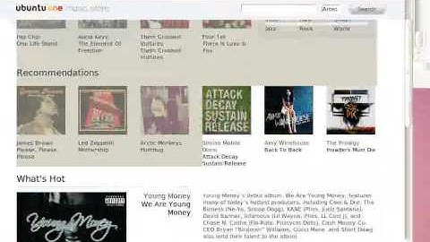Ubuntu One Music Store Demo [HD]