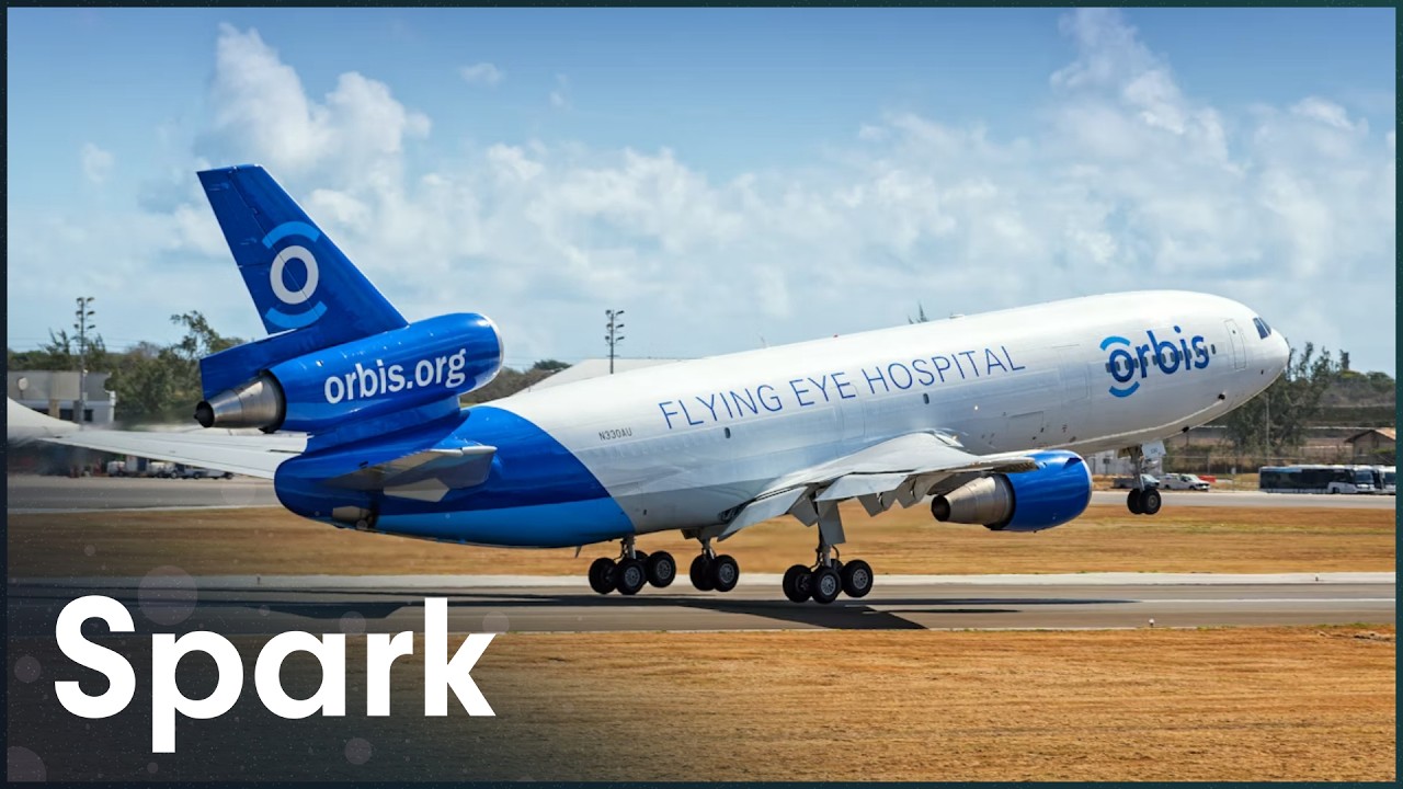 Documentary backdrop image for Orbis: The DC-10 Transformed Into A Flying Eye Hospital (2026)
