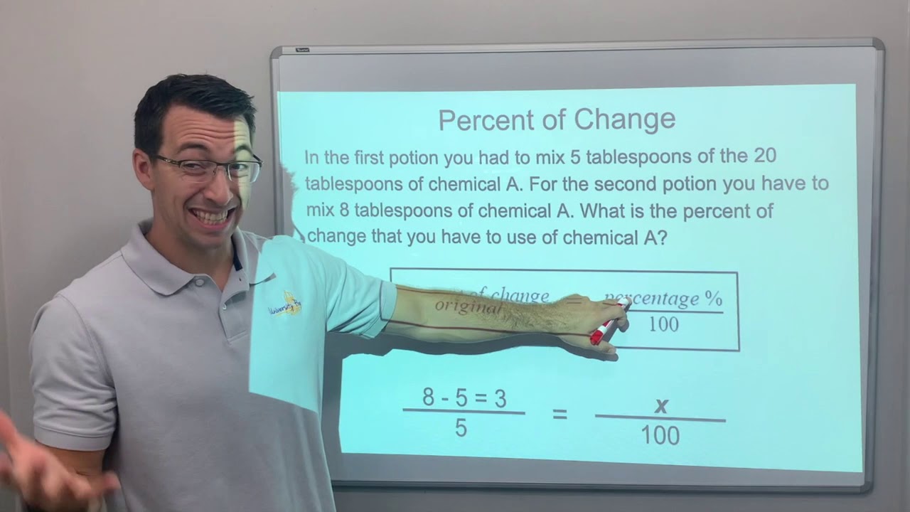 Percent Of Change YouTube
