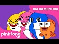 Dia da Mentira | Bebê Tubarão | Oãrabut Êbeb e mais músicas | Pinkfong