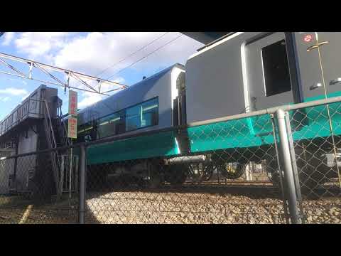 【フレッシュリバイバルカラーのE657系が洗車！！】 勝田車両センター E657系K17編成フレッシュひたちリバイバルカラー(グリーンレイク)洗車場面 ※ノーカット 2023年1月3日