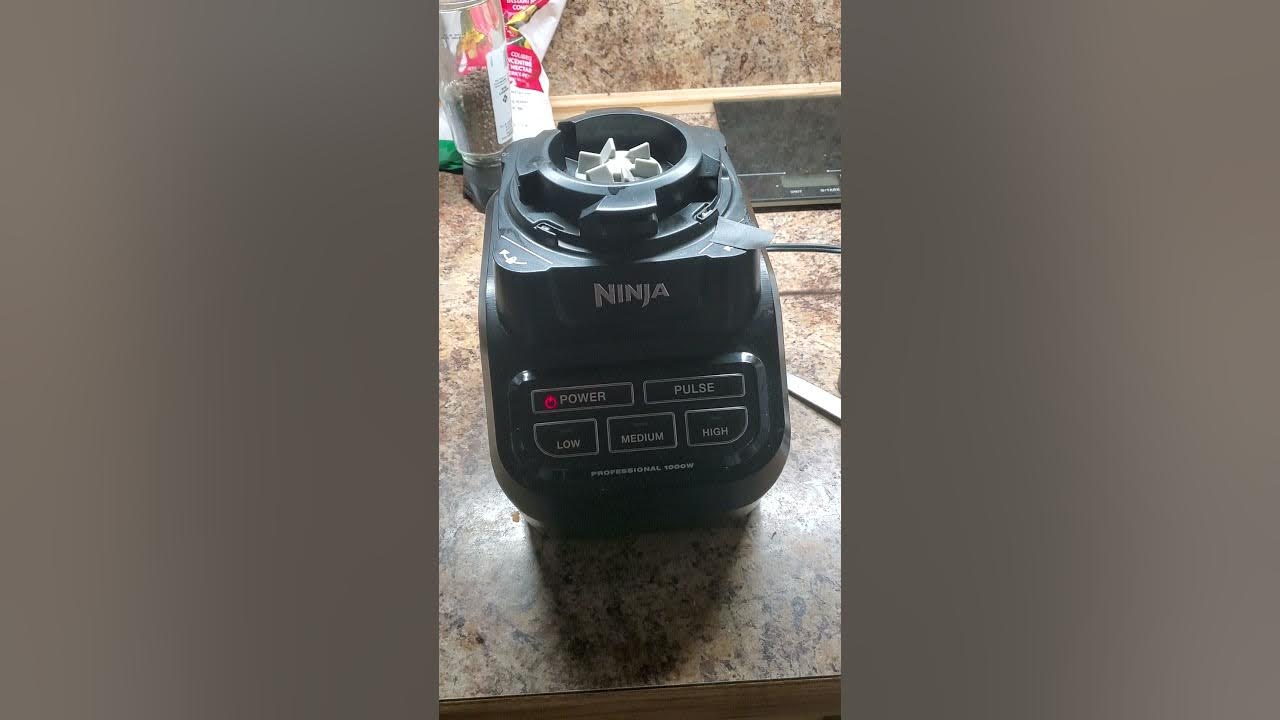 Ninja blender blinking power light YouTube