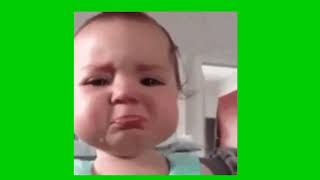 Baby Crying Green screen