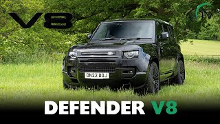 Land Rover Defender V8 First Drive 4K