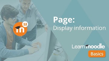 Moodle 3.8 - 16 Page | What is a Page in Moodle LMS