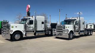 21st Century Equipment Twins!  2025 Peterbilt 589&#39;s!  Thank you 21st Century Equipment/John Deere!