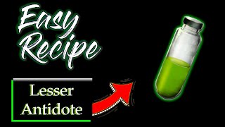 How To Make Lesser Antidote Ark Survival Evolved - Recipe Lesser Antidote ark