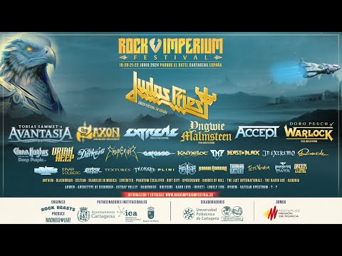 Judas Priest cabeza de cartel del Rock Imperium 2024