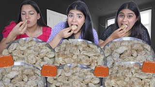 Eating 180 Momos Challenge | Unlimited Paneer Momos Eating Competition | Food Challenge