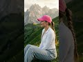 🏔️✨ Фото в горах, которое станет твоей новой аватаркой 📸