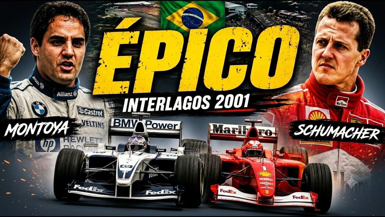 La batalla que convirtió a Montoya en leyenda | Interlagos 2001