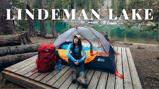 Backpacking to Lindeman Lake // best beginner backpacking trip near Vancouver, BC. (dog friendly)