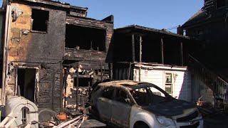 Scranton families sift through rubble after devastating fire destroys several homes and a business