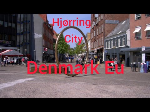 Hjørring  City. Danmark EU