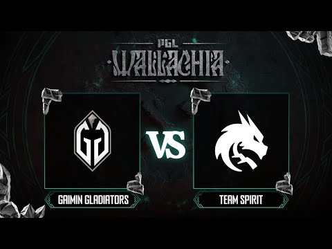 Видео: Gaimin Gladiators проти Team Spirit | Гра 1 | PGL DOTA 2 Wallachia Season #1 - Group Stage