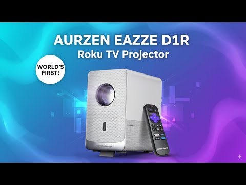 Aurzen Eazze D1r Cube Projector - Can This Projector Replace Your Tv?