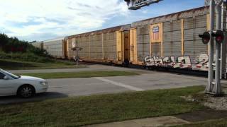 FEC TRAIN 210#1327 at 9:34am