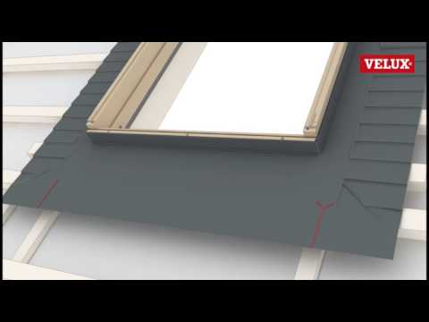 Montering av velux takvindu