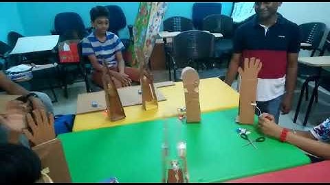 WitBlox clapping hand Robot / machine