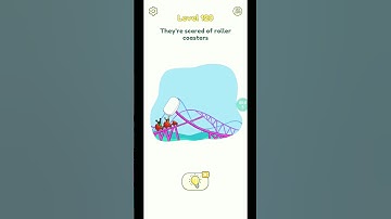 DOP 2: LEVEL 120 : They are scared of roller coaster  🥵🎢#viral #shorts