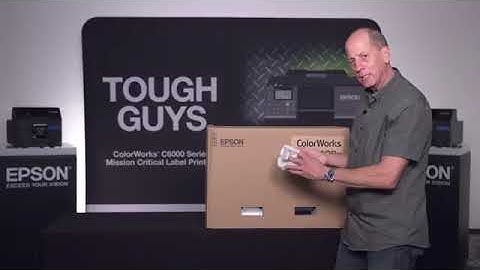 Epson ColorWorks C6000 Series Label Printers: Unboxing and Step-by-Step Setup Guide