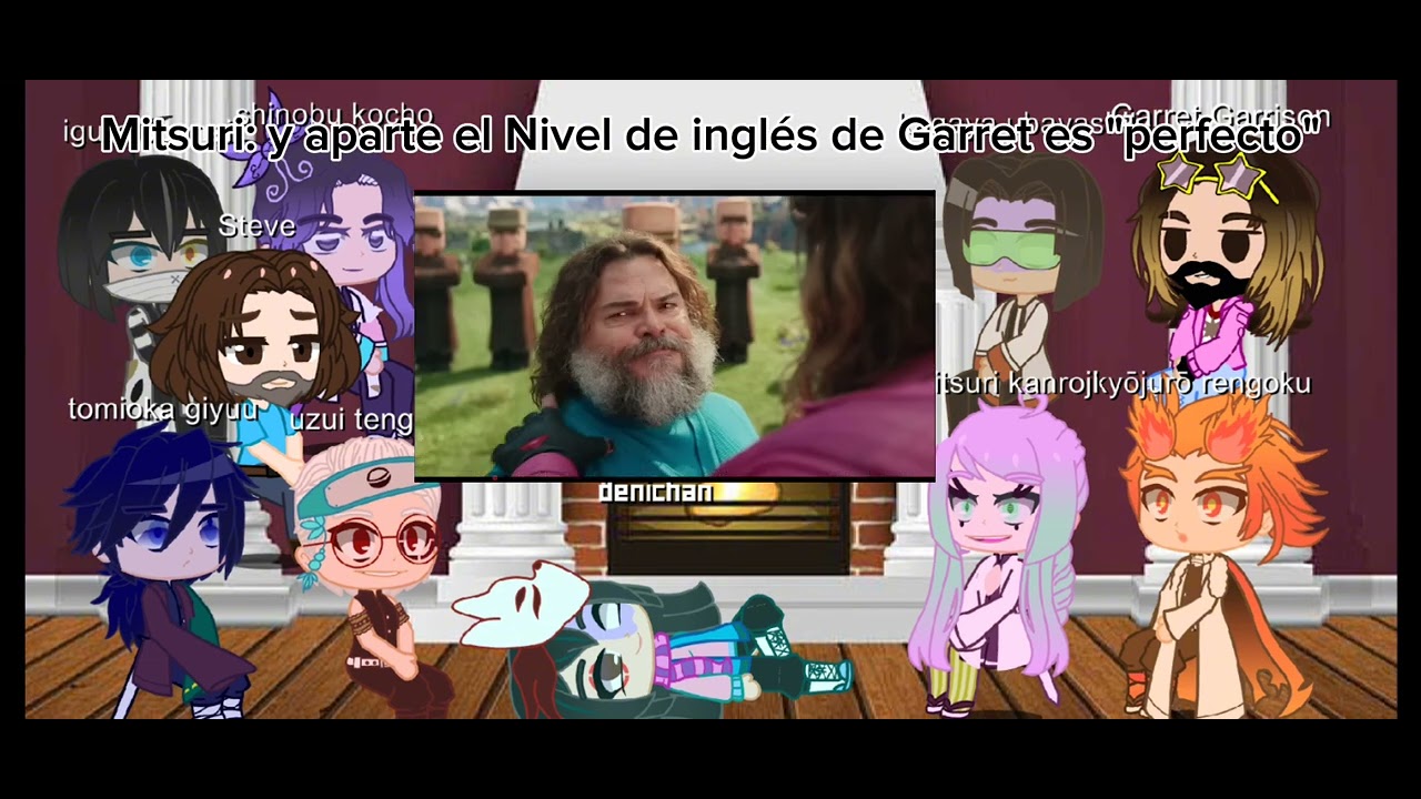 Los pilares y el patrón más Steve y Garret reaccionan a Una película de Minecraft