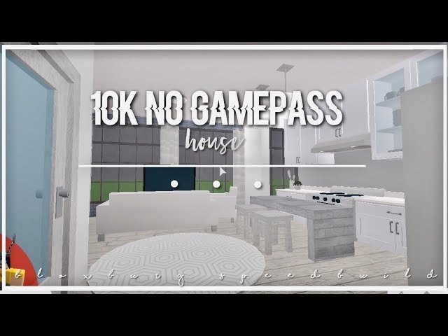 Roblox Bloxburg 10k No Gamepass Home Youtube
