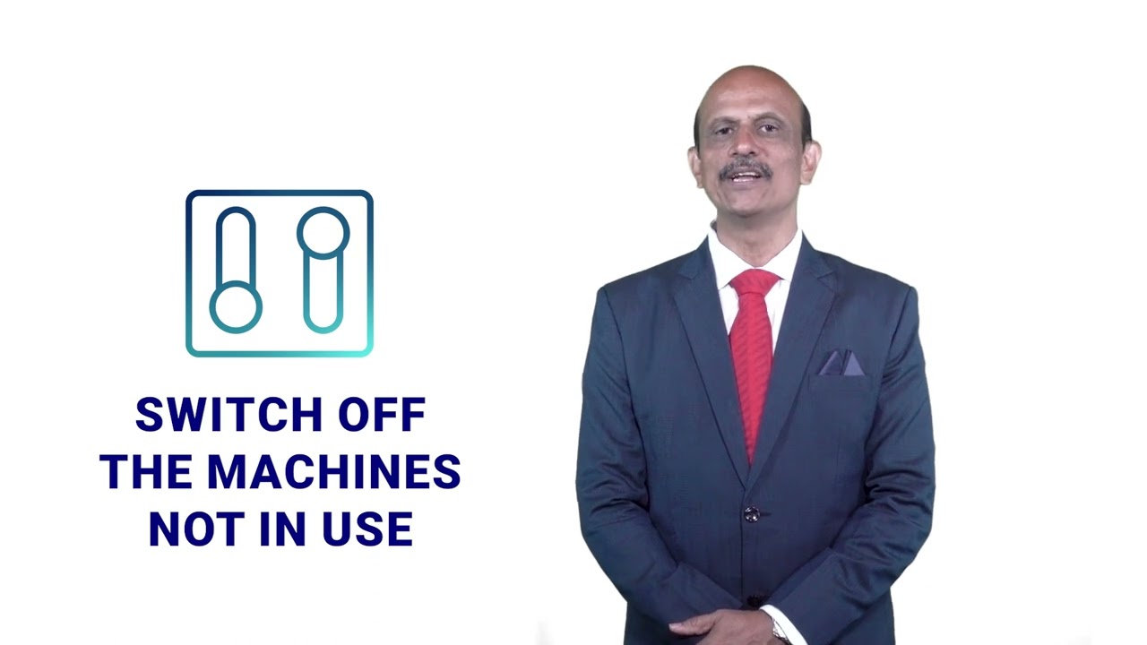 Switch "OFF" to save electricity