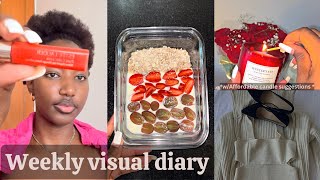 [002]Visual Diary :date night 🥀+ prep, affordable candles + amapiano addiction 👀..life lately 🫶🏾
