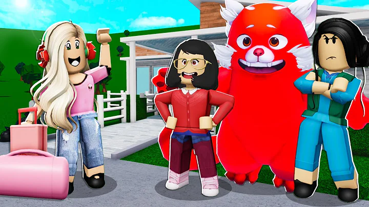 I Was Adopted By The Turning Red Family! (Roblox)