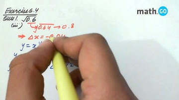 Application of Derivatives - Exercise 6.4 - Question No- 1 - Part 3