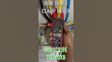 Hoe een stroomtang te gebruiken | Hoe stroom te meten in kabels en SMDB