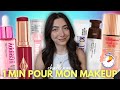 SPEED MAKEUP : 1 MINUTE PAR ÉTAPE (stress garanti) 😳 | Glowtember #9
