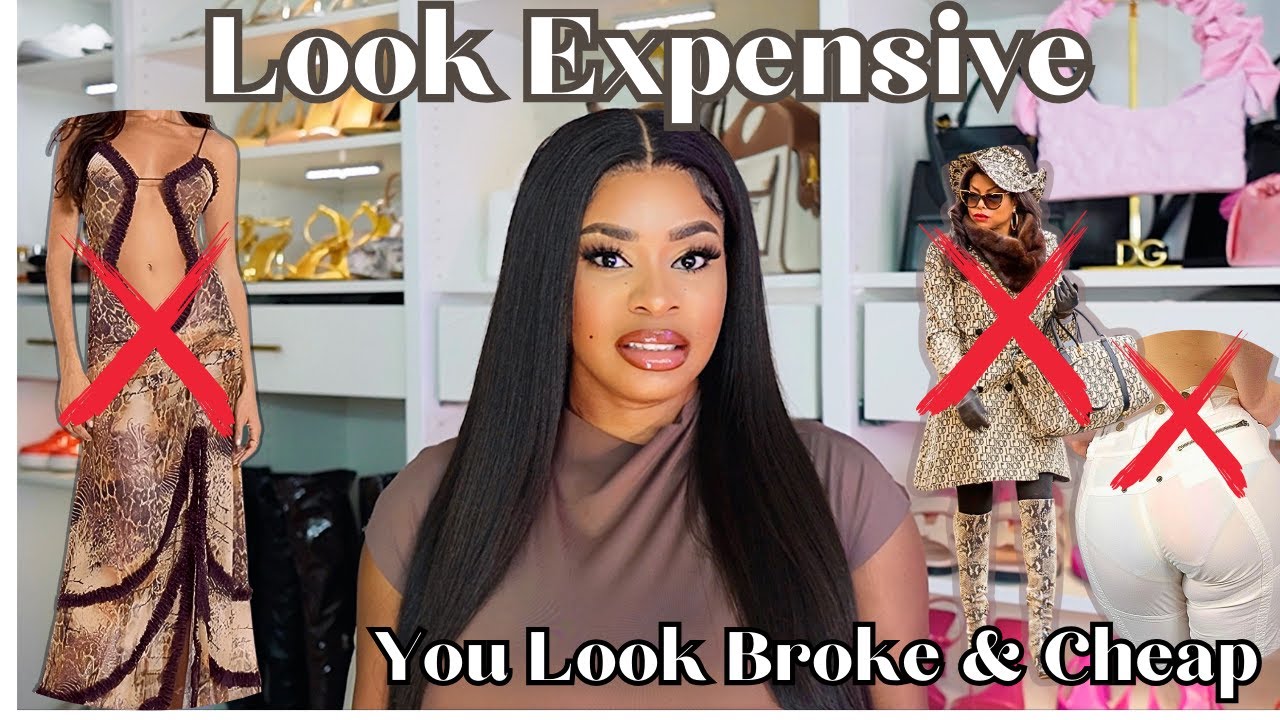 10 Things That Instantly Cheapen Your Look - YouTube