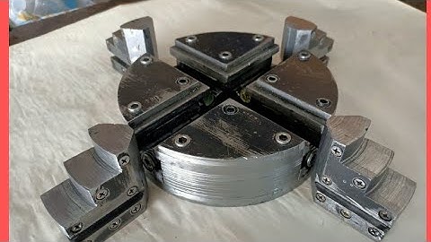 #Short DIY Four Jaw Metal Lathe Chuck.