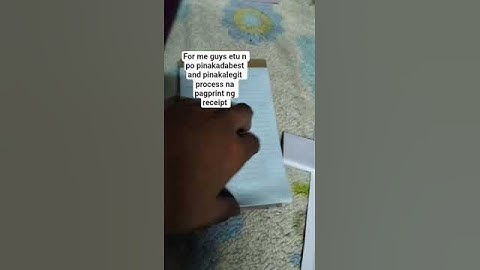 #ATP ##BIR receipt #biraccountingpractice              #accreditedreceipt #receipt #Authoritytoprint