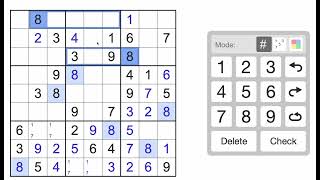 New York Times Sudoku Hard Solution for June 18, 2025: Walkthrough Nyt Hard Sudoku Walkthrough June 18 2025