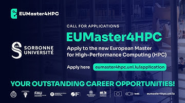 Sorbonne Université. EUMaster4HPC Awarding University.