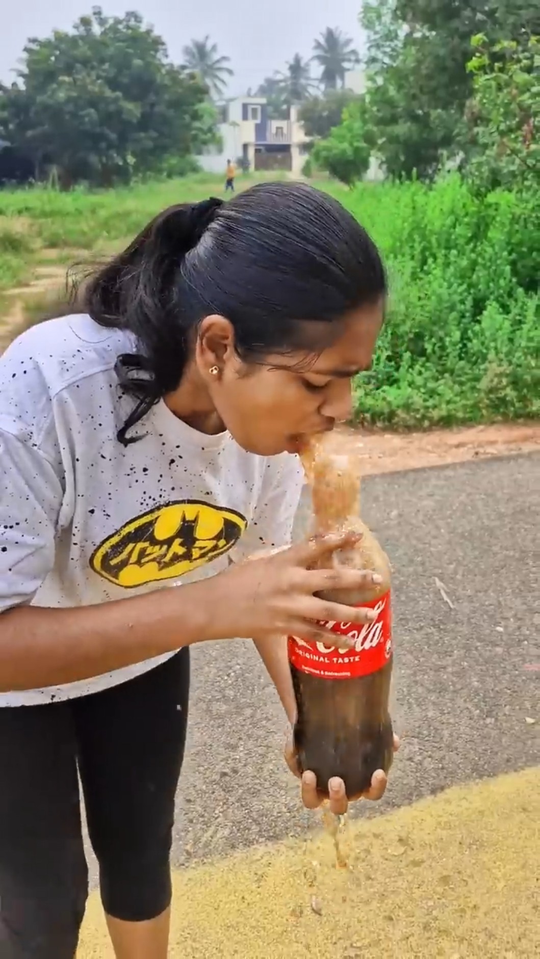 How to drink Cock-Cola with ice?? ?Tom\u0026Jerry ?DiyaIshwarya #shorts