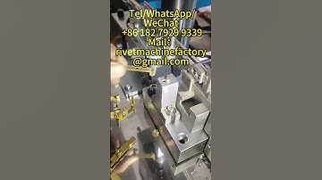 Semi Automatic Rivet Machine for Electrical Components in the UK