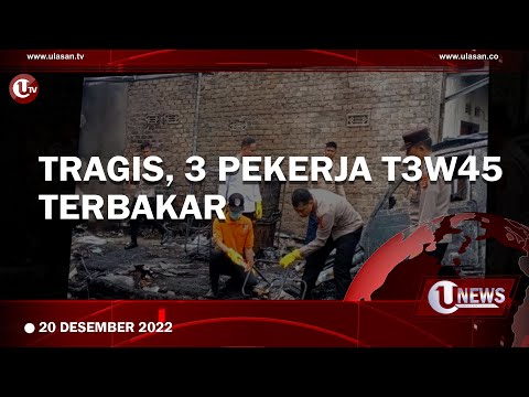 GUDANG PENYIMPANAN BBM ILEGAL DI MUARA ENIM TERBAKAR | U-NEWS