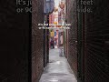 Narrowest Streets in the World