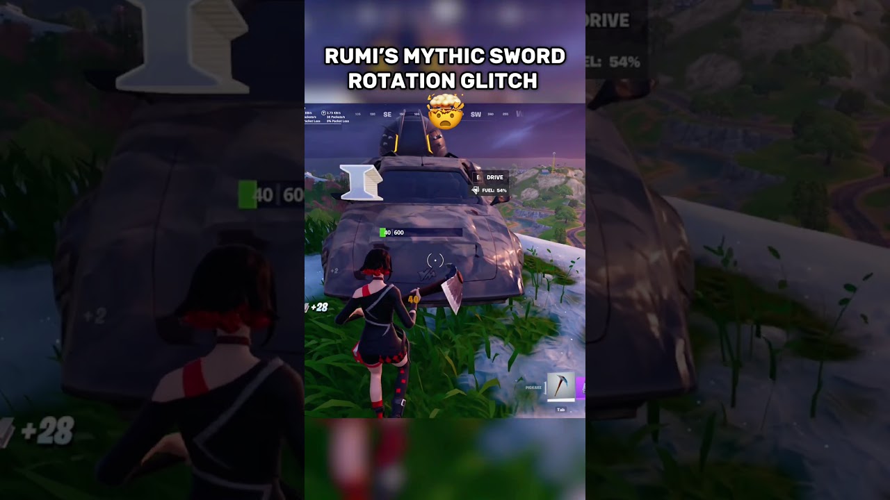 RUMI'S MYTHIC SWORD ROTATION GLITCH in Fortnite Chapter 7 🤯 