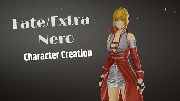 Code Vein Character Creation -  Saber Nero (Fate/Extra)