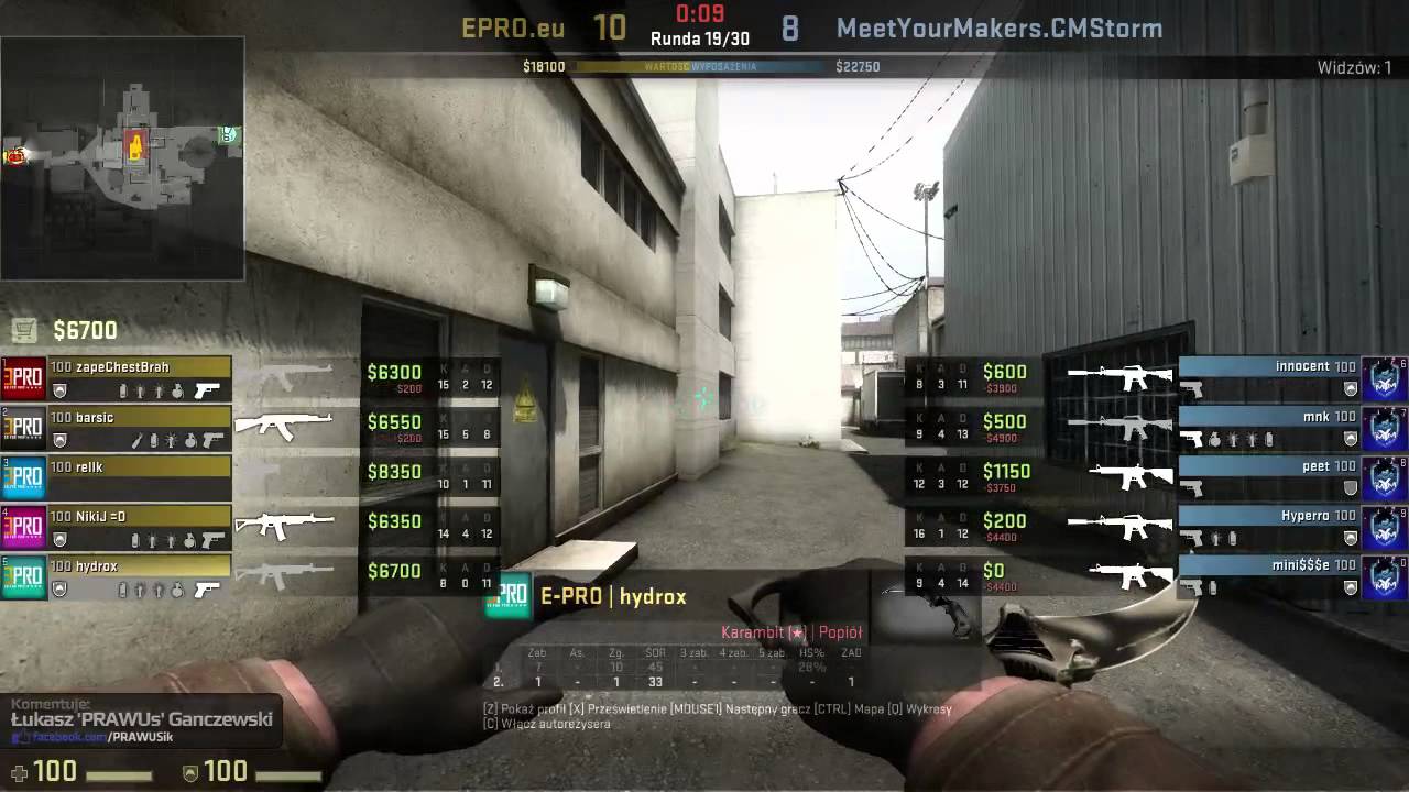 MeetYourMakers vs EPRO SLTV ProSeries CSGO de_nuke