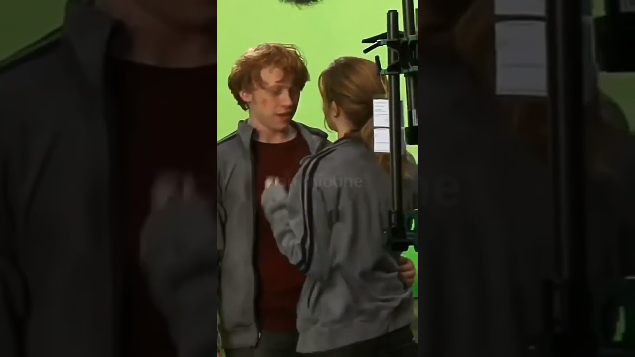 Ron And Hermione Behind The Scene Love # Harry Potter