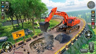 Heavy road construction game - City road construction simulator game - Android game play screenshot 4
